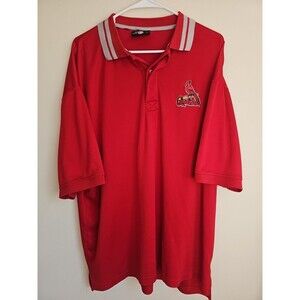 ST LOUIS CARDINALS MLB STITCHES BRAND EMBROIDERED SHIRT SIZE XL